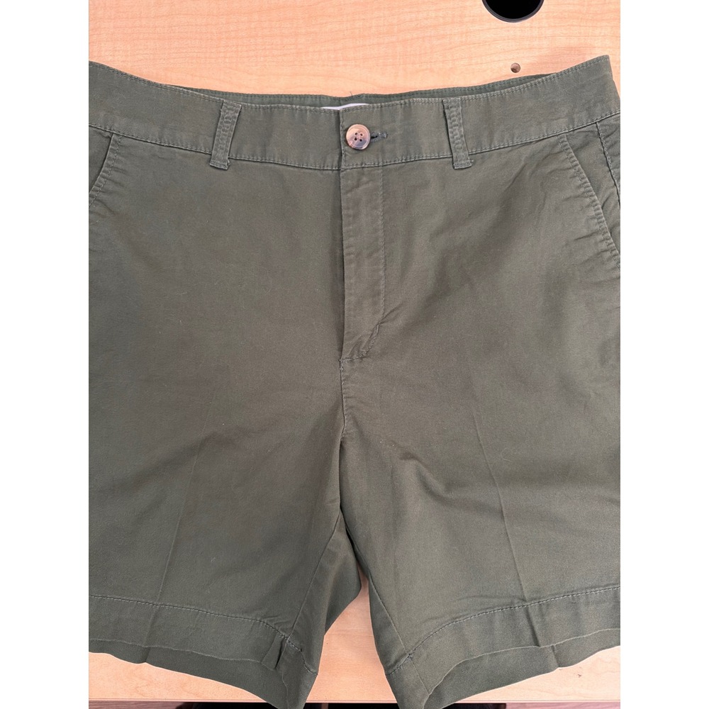 Old Navy Everyday Short High Rise Olive Green Cotton Stretch Twill Size 10
